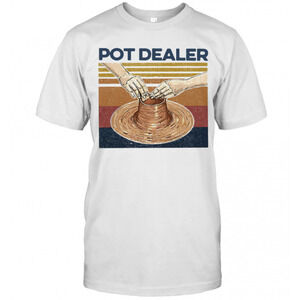 Pot Dealer Pottery  Retro T-Shirt